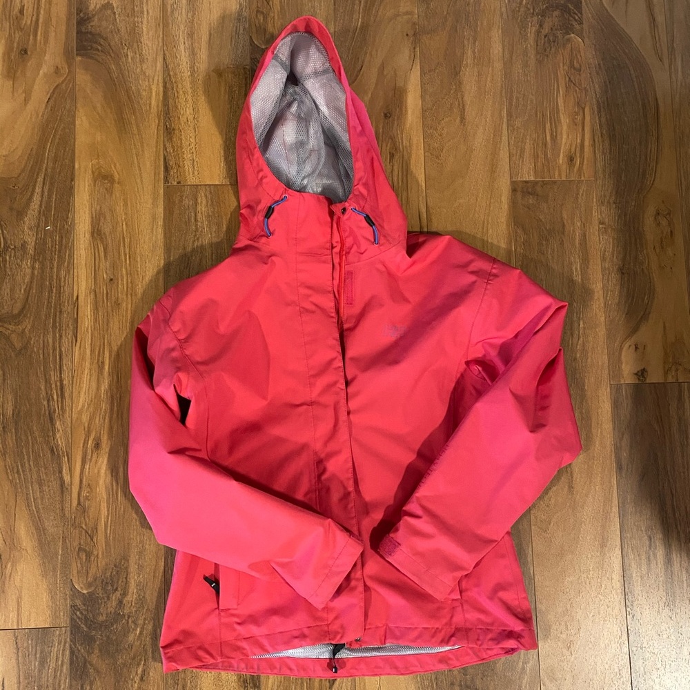 Pink Rain jacket.